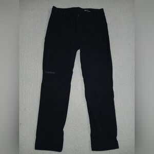 MARMOT Scree mens size 30 quick dry UPF 50 black pants